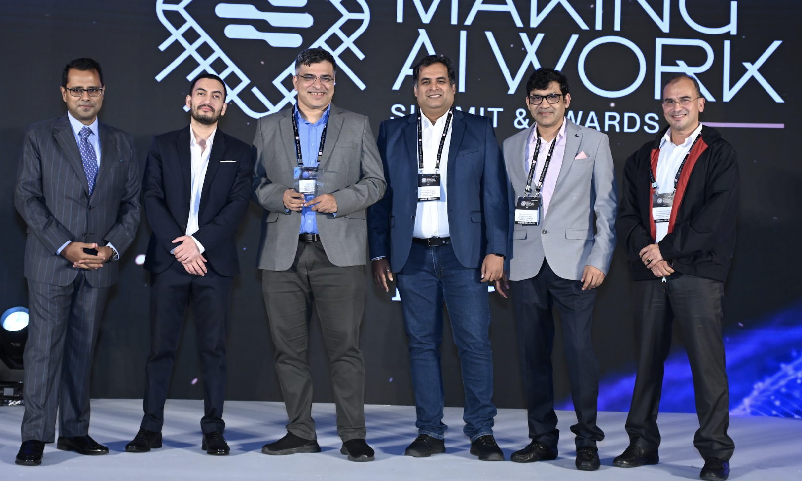 Stage highlight — winners on stage